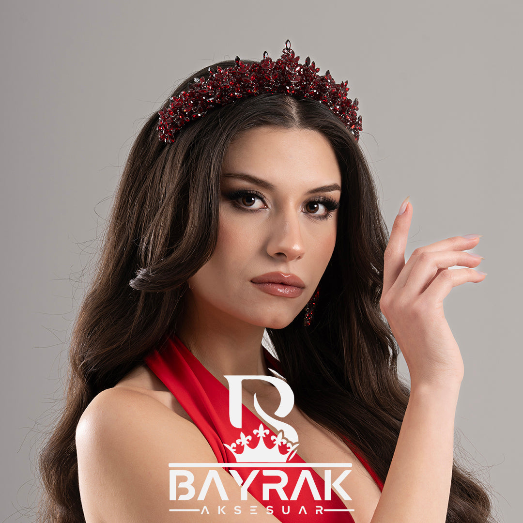 SULTAN 'S - 910 - / 3 Boyutlu Kına Tacı