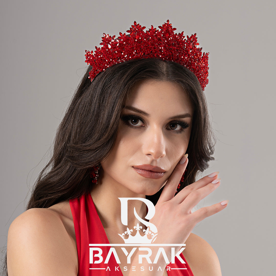 SULTAN's - 980 - / 3 Boyutlu Kına Tacı