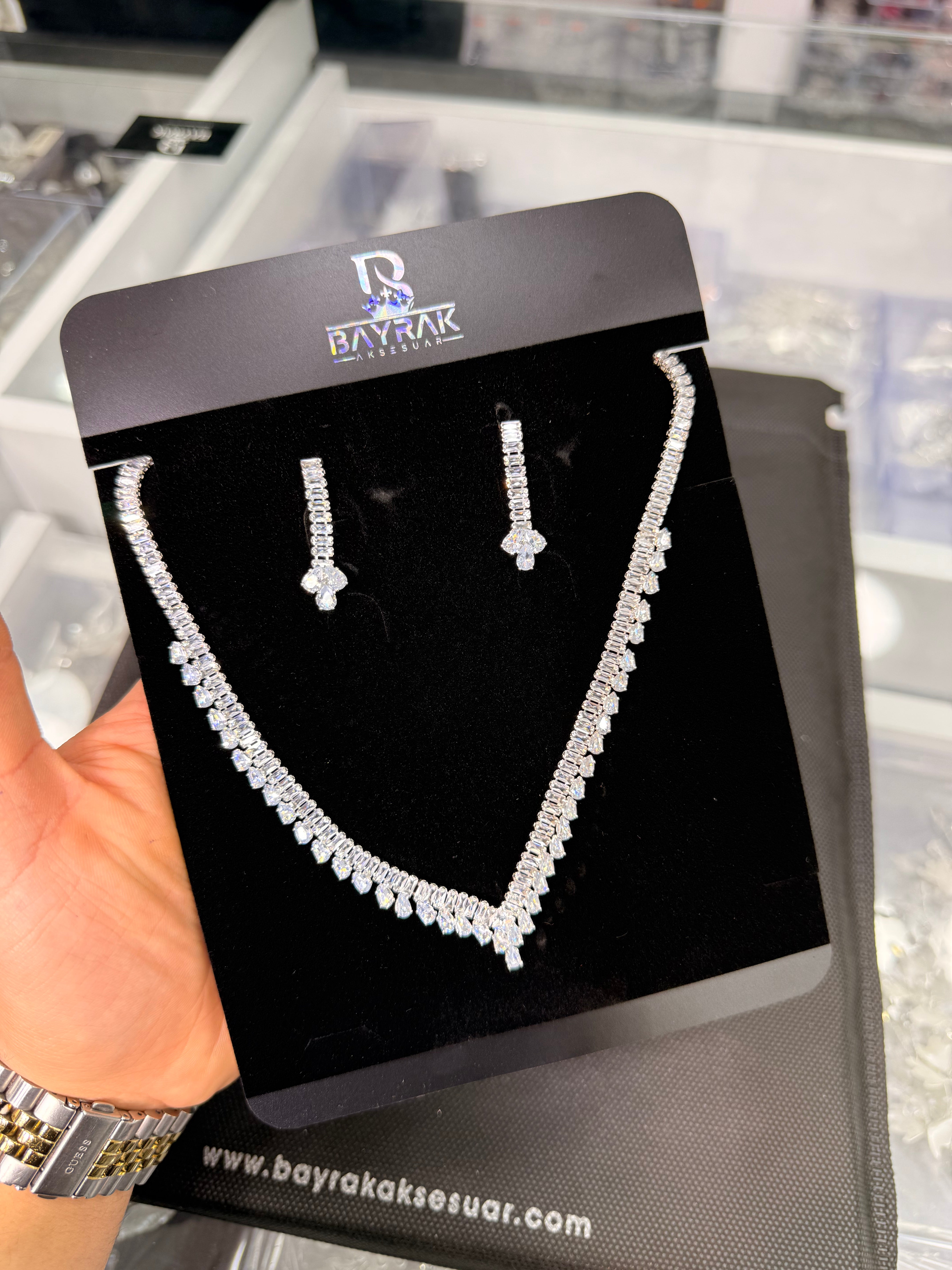 ABİYE TAŞLI TAKI SETİ - BBTK 2320