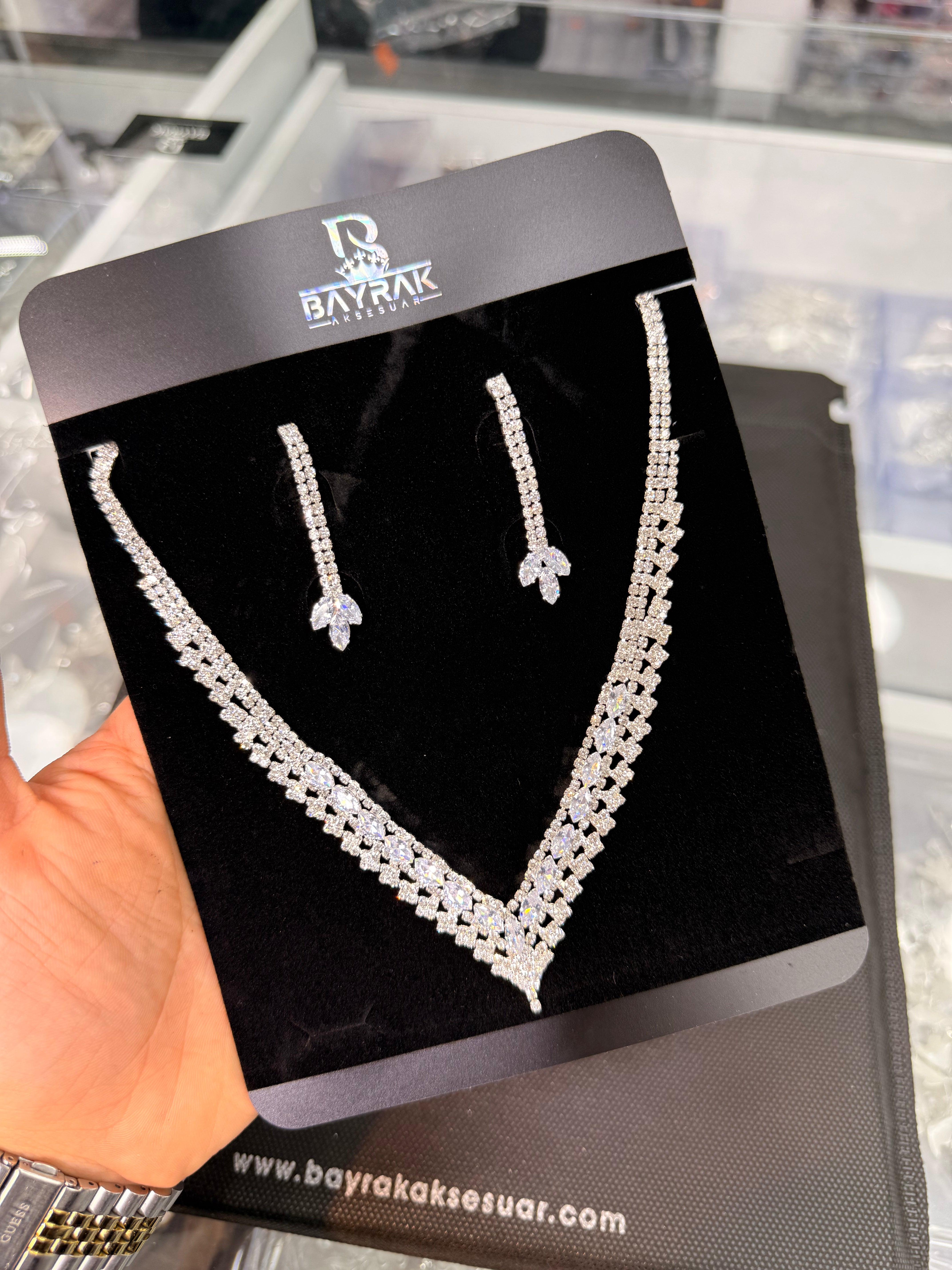 ABİYE TAŞLI TAKI SETİ - BBTK 2330