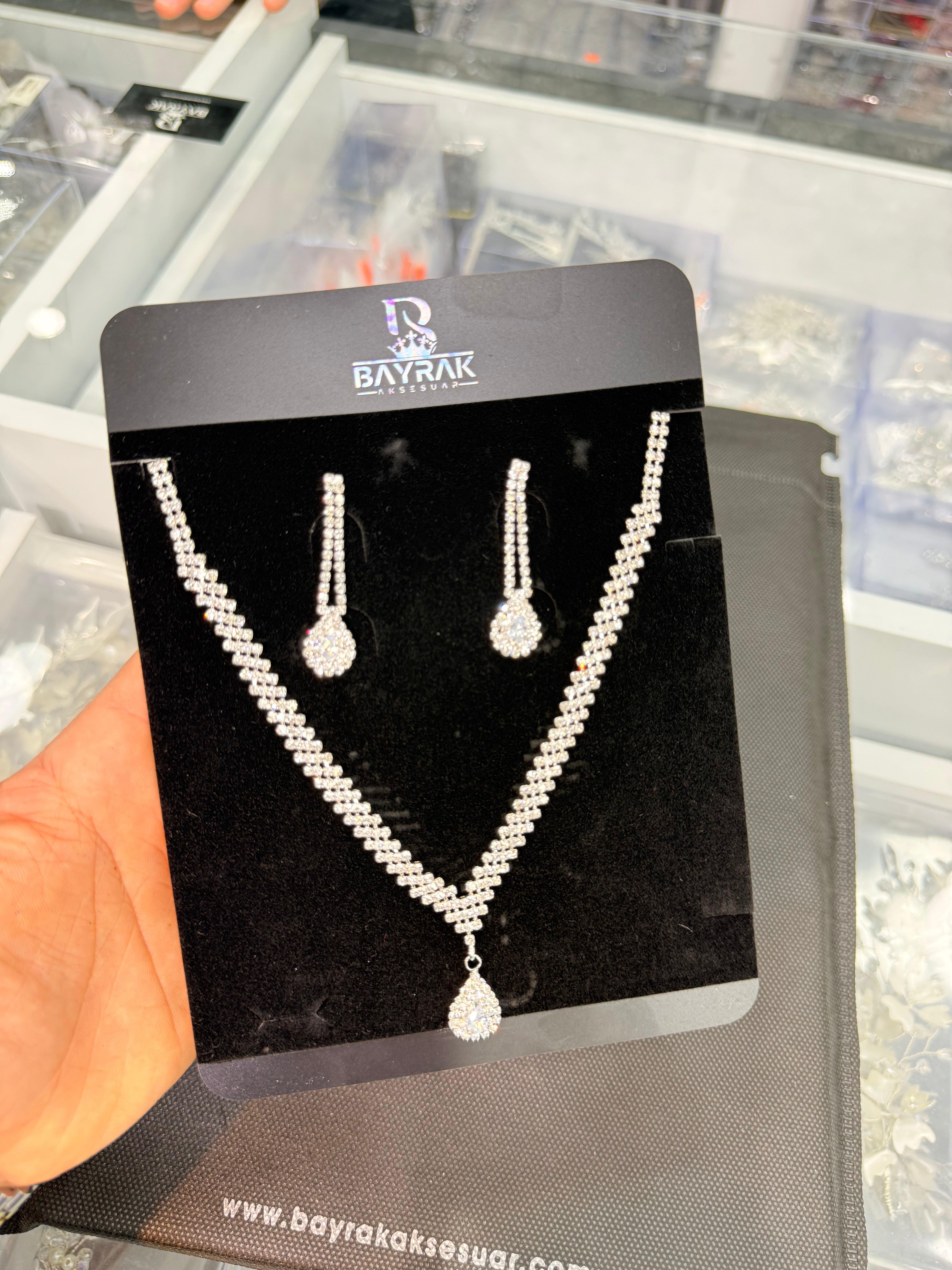 ABİYE TAŞLI TAKI SETİ - BBTK 2270