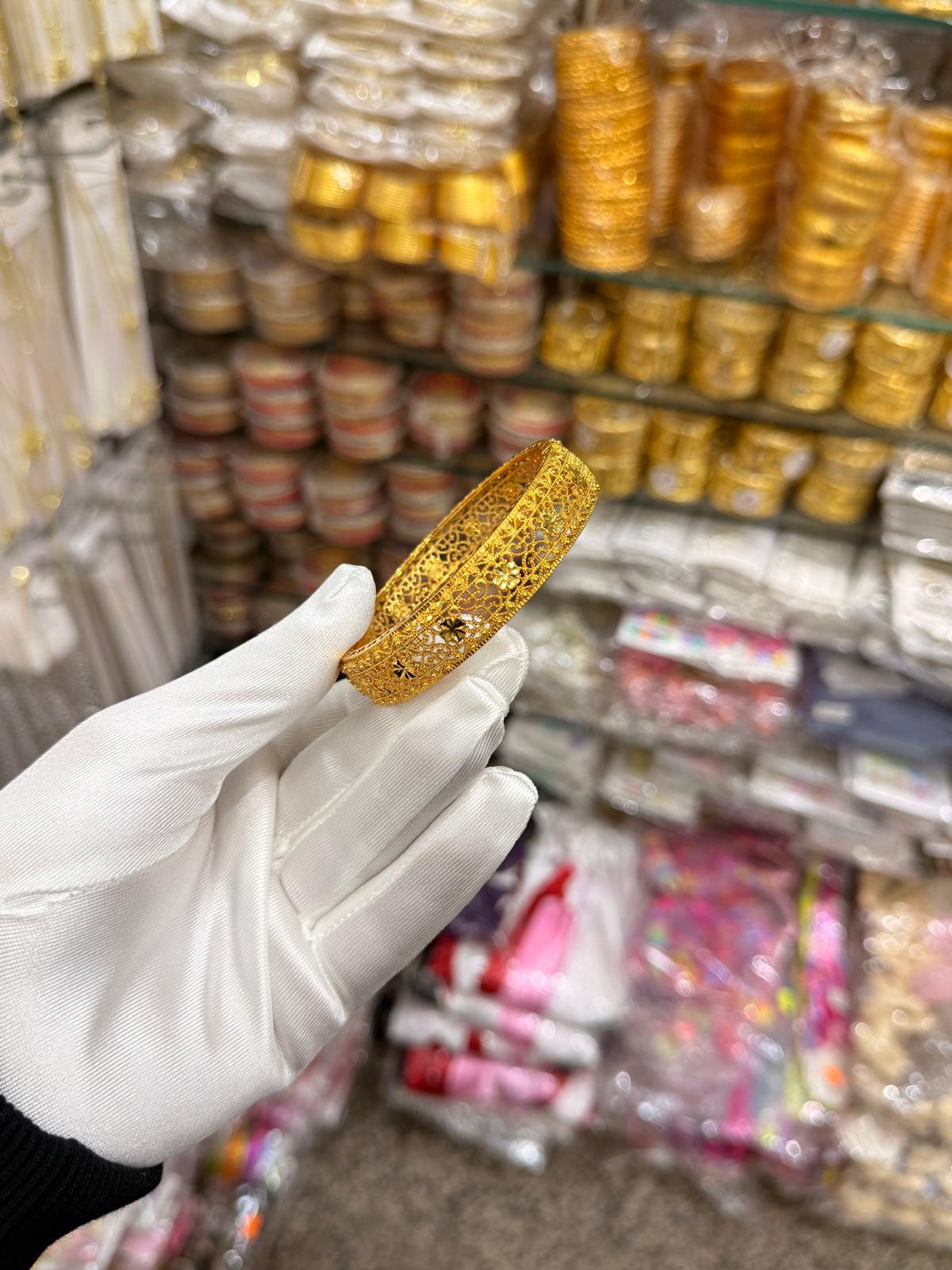 BGK 620 | 24K GOLD KAPLAMA KELEPÇE