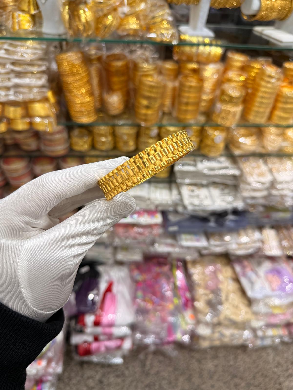 BGK 640 | 24K GOLD KAPLAMA KELEPÇE