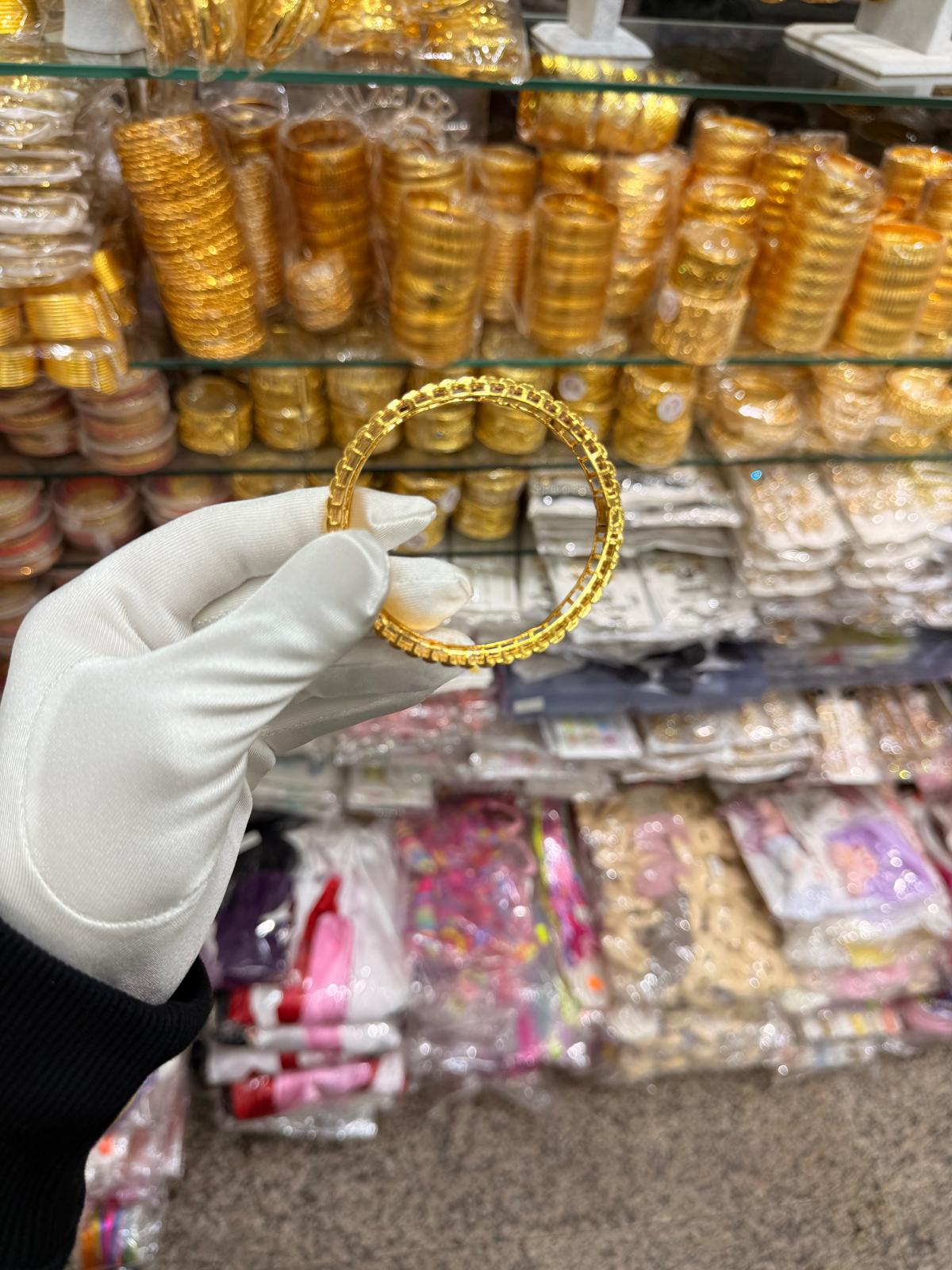 BGK 640 | 24K GOLD KAPLAMA KELEPÇE