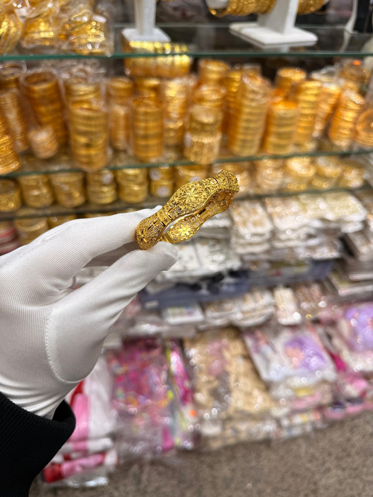 BGK 650 | 24K GOLD KAPLAMA KELEPÇE