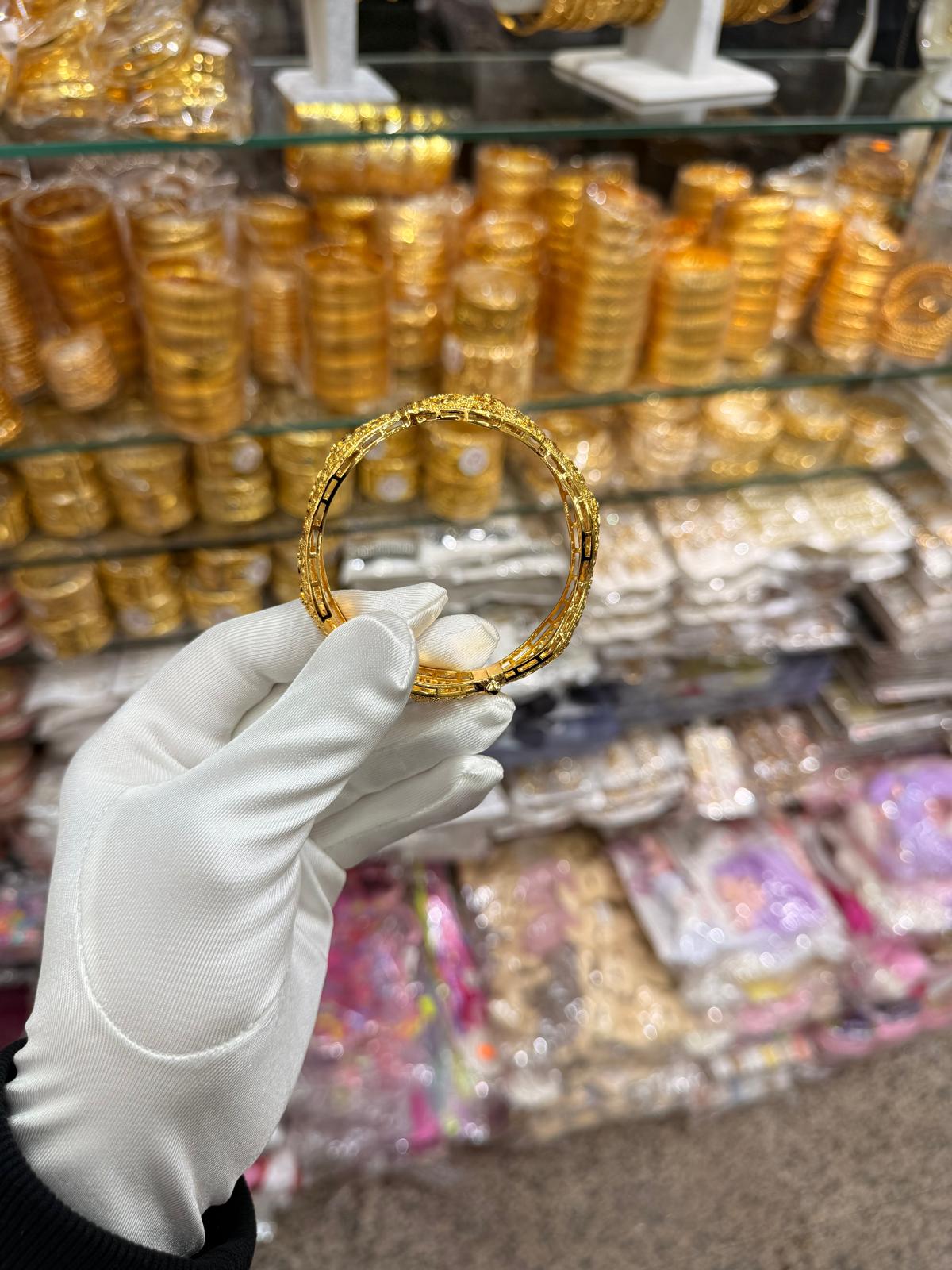 BGK 650 | 24K GOLD KAPLAMA KELEPÇE