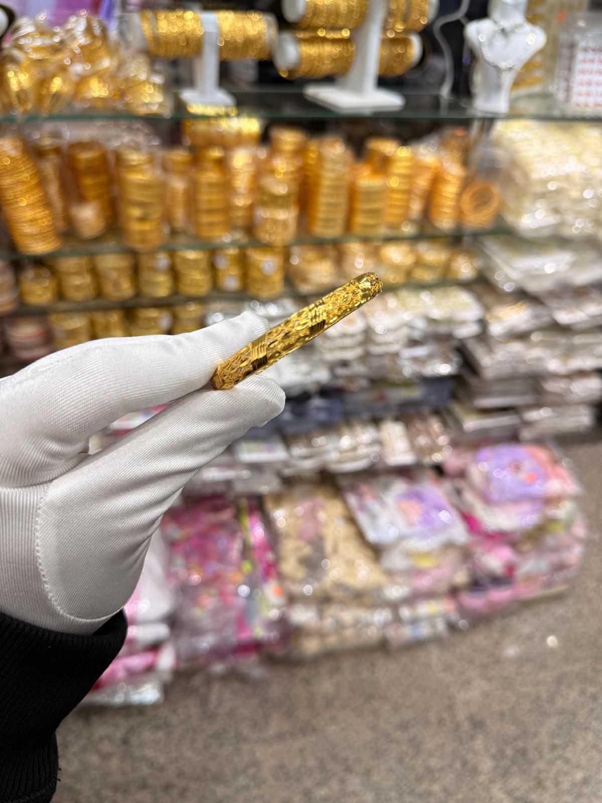 BGK 680 | 24K GOLD KAPLAMA KELEPÇE