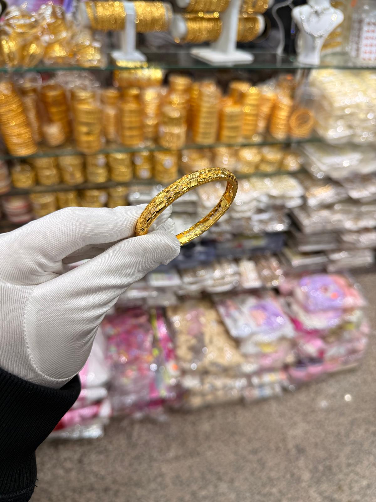 BGK 680 | 24K GOLD KAPLAMA KELEPÇE