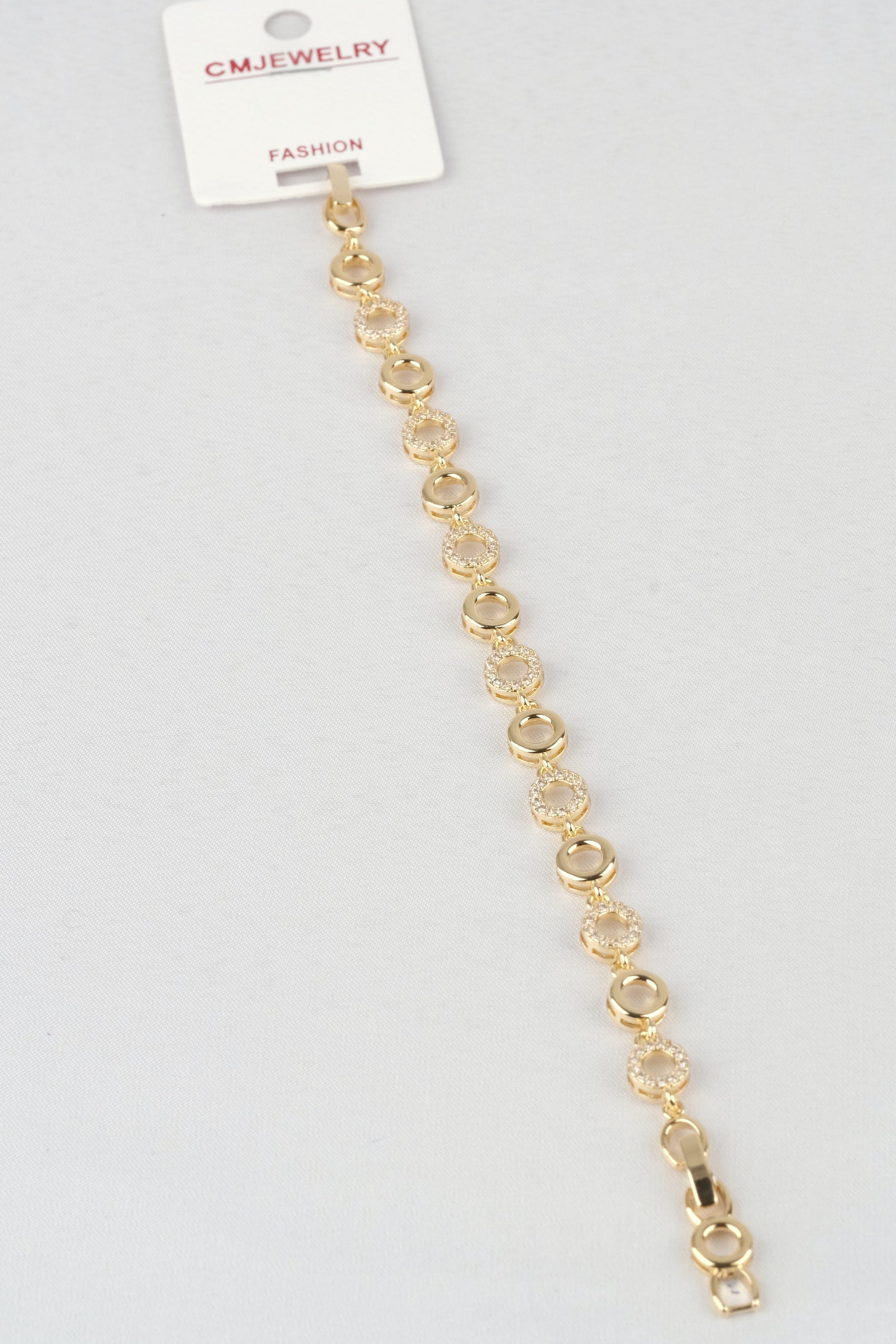 CMBL 7128 | 14K GOLD KAPLAMA CM Bileklik
