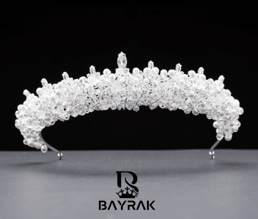 Lana -249- 3 Boyutlu Zirkon Taşlı Gelin Tacı