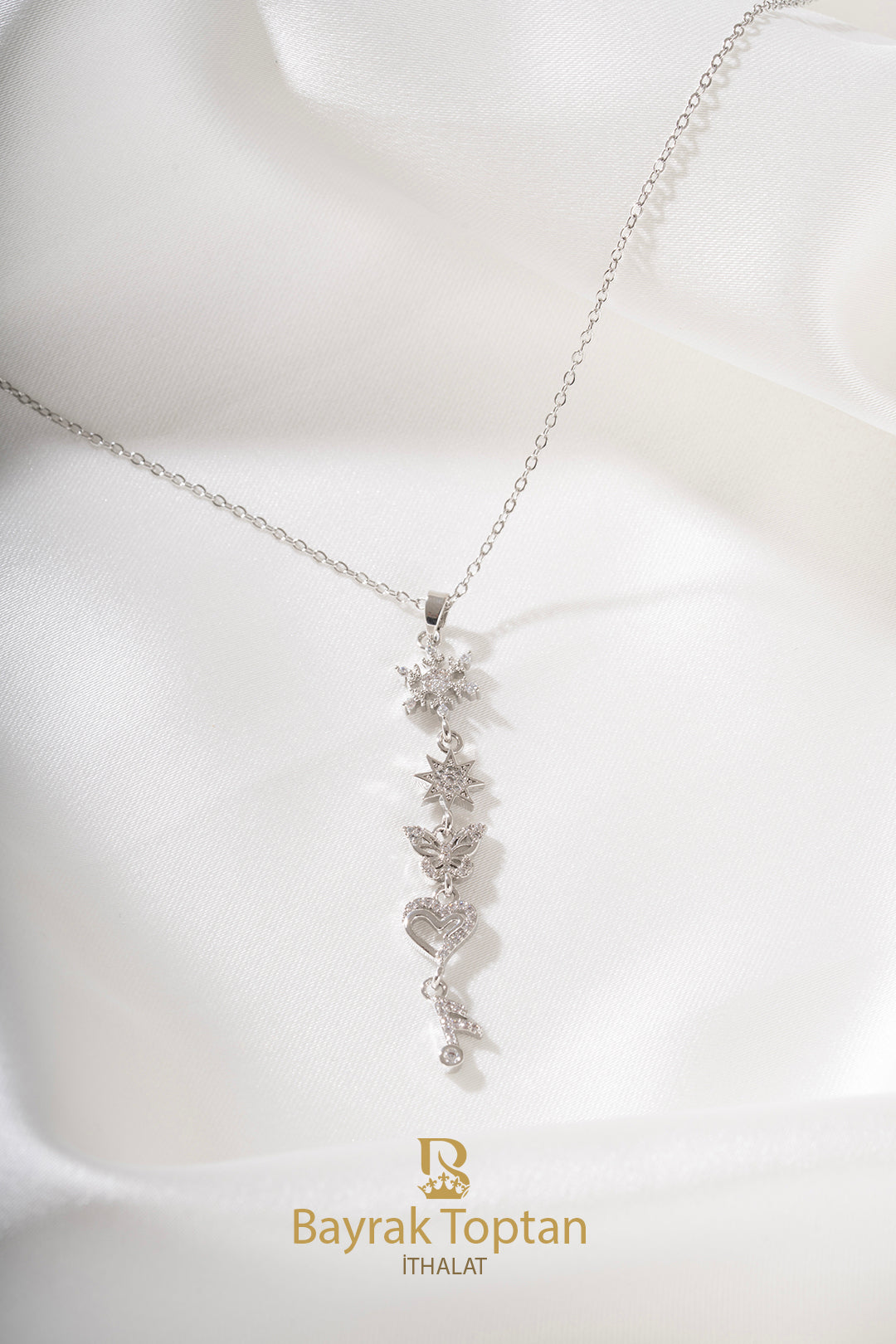 Çelik Kolye | BK 162 | (40+5) CM