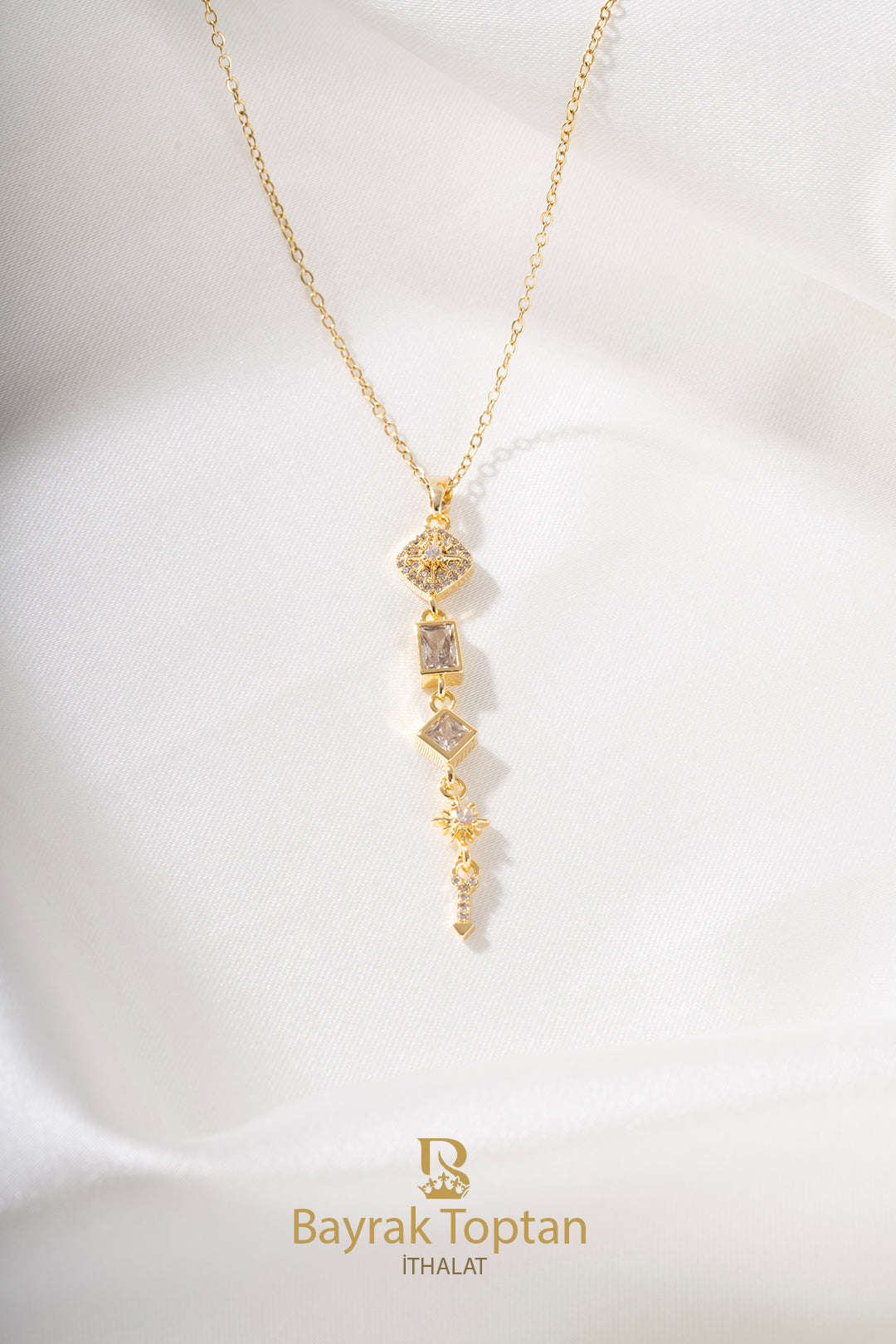 Çelik Kolye | BK 196 | (40+5) CM