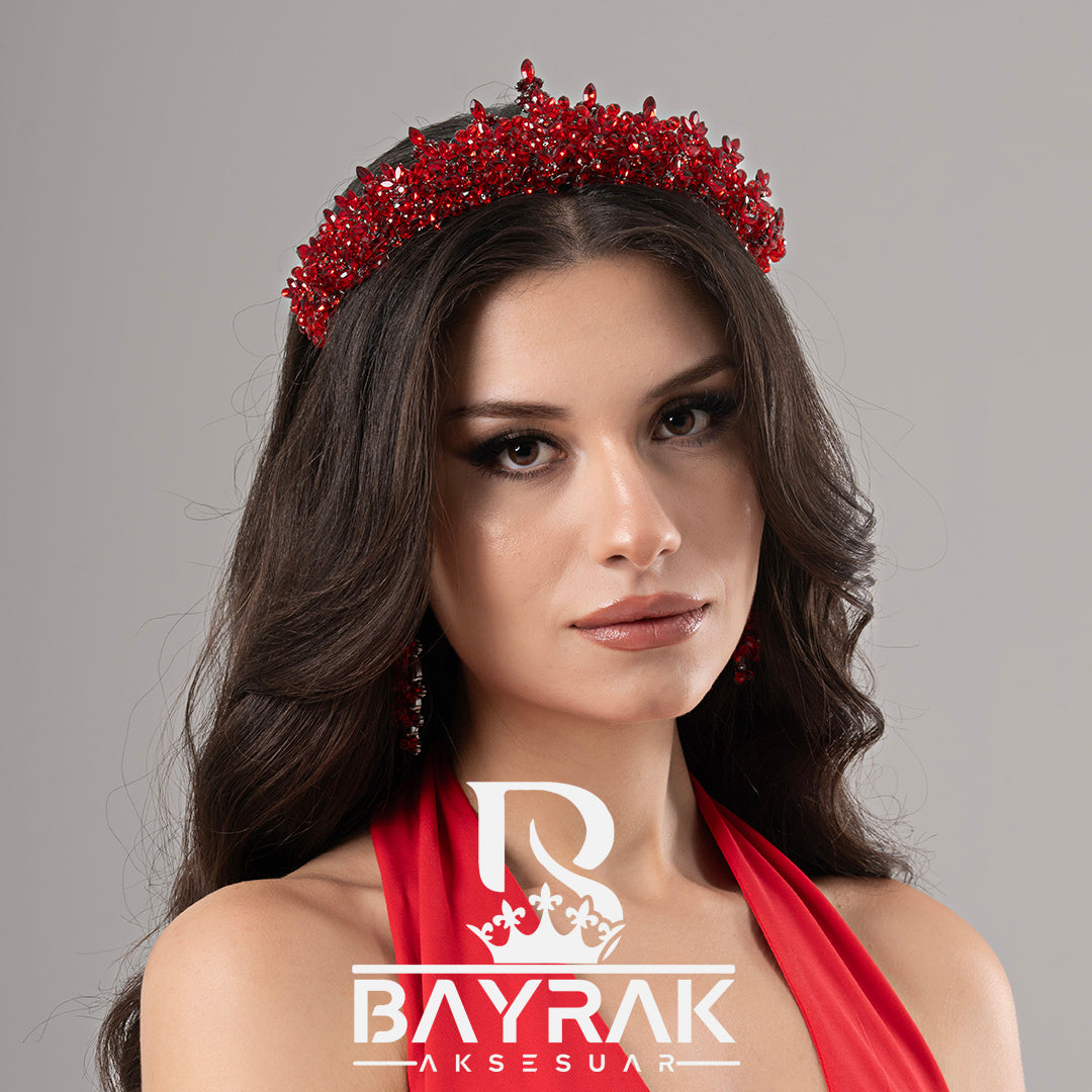 SULTAN 'S - 910 - / 3 Boyutlu Kına Tacı