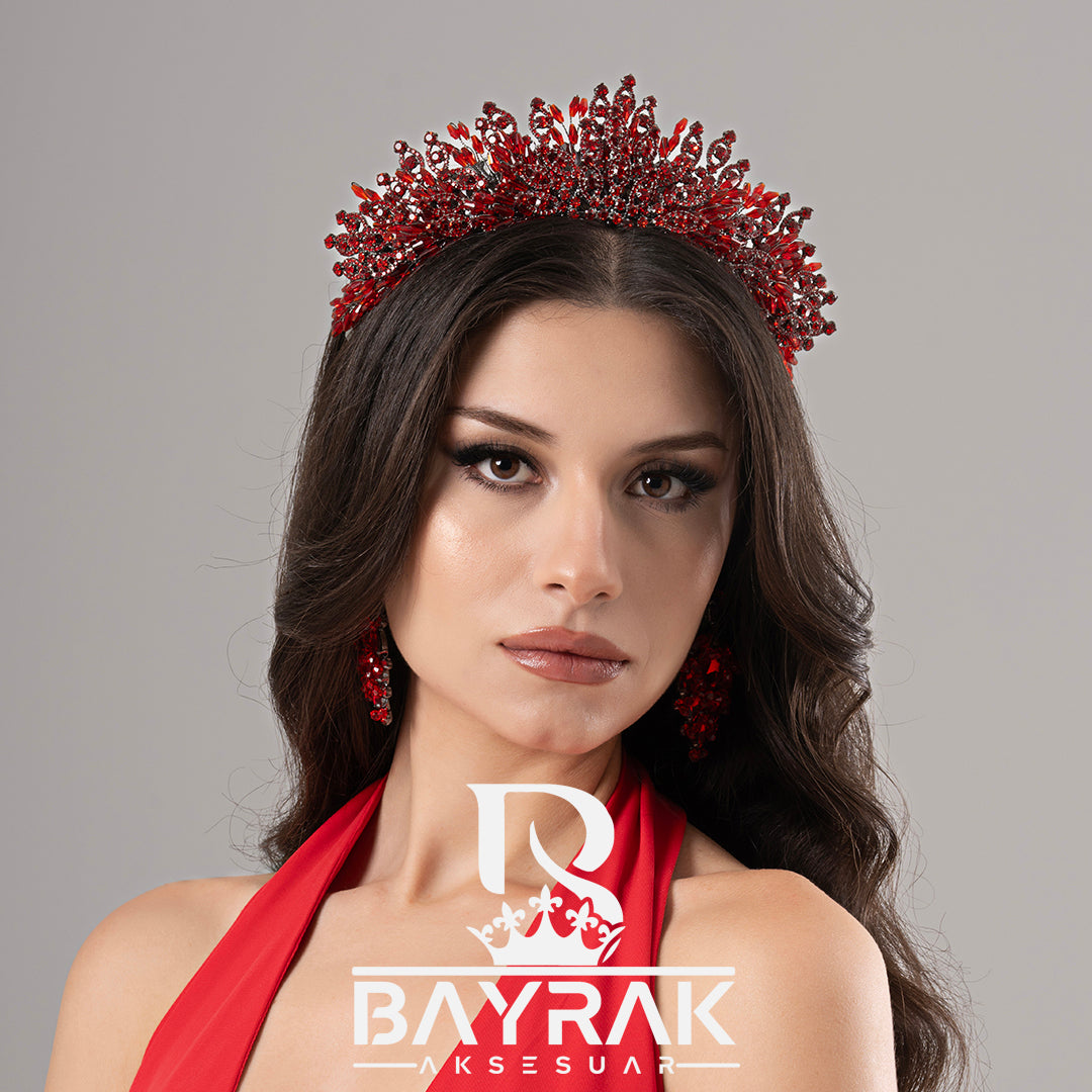 SULTAN's - 985 - / 3 Boyutlu Kına Tacı
