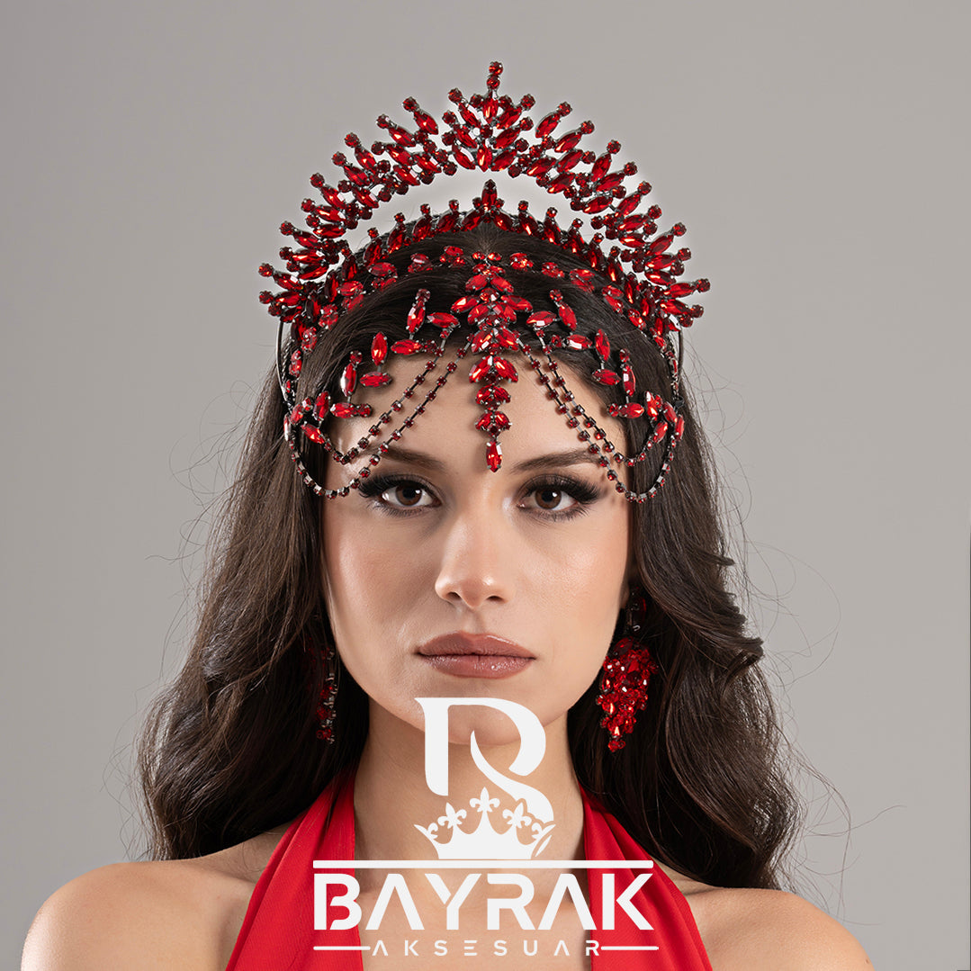 SULTAN's - 962 - / 3 Boyutlu Kına Tacı