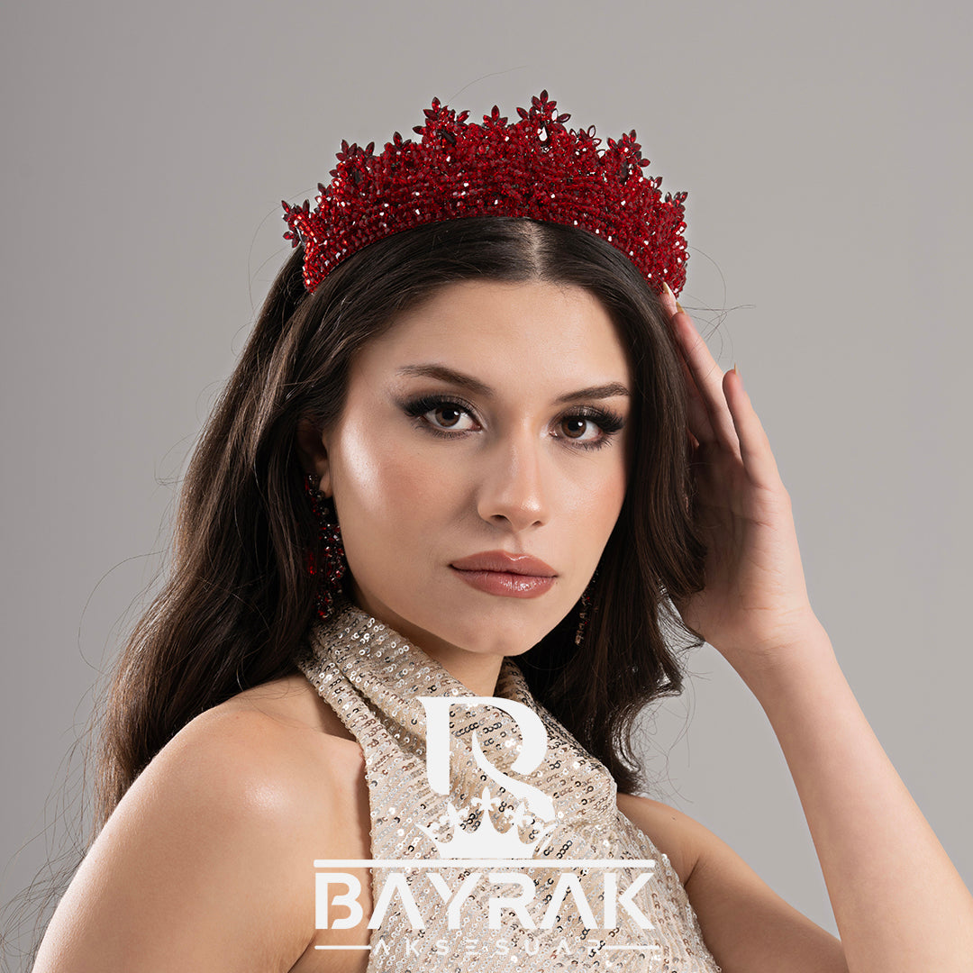 SULTAN's - 980 - / 3 Boyutlu Kına Tacı