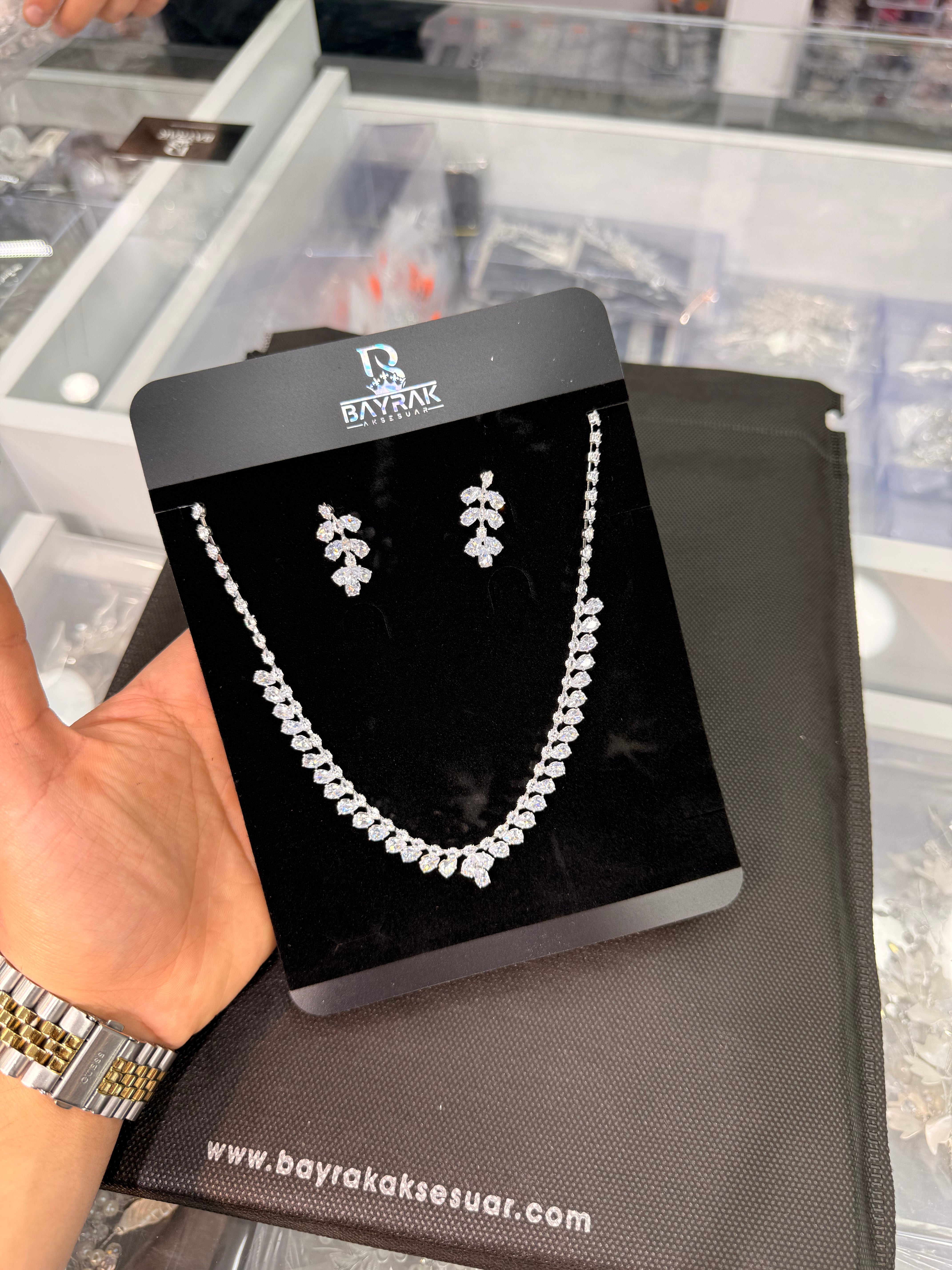 ABİYE TAŞLI TAKI SETİ - BBTK 2310