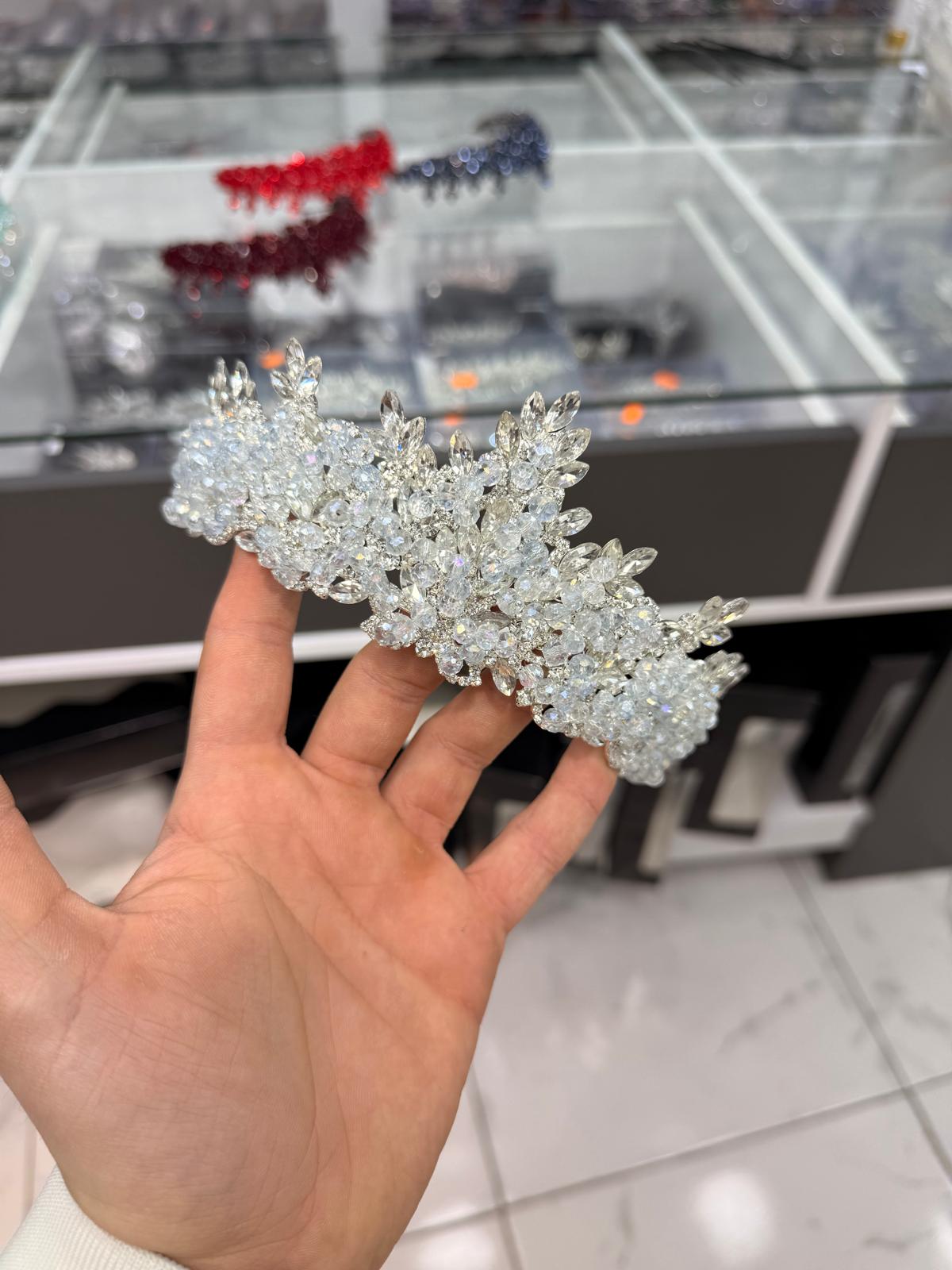 PERLA -620- / 3 Boyutlu Gelin Tacı