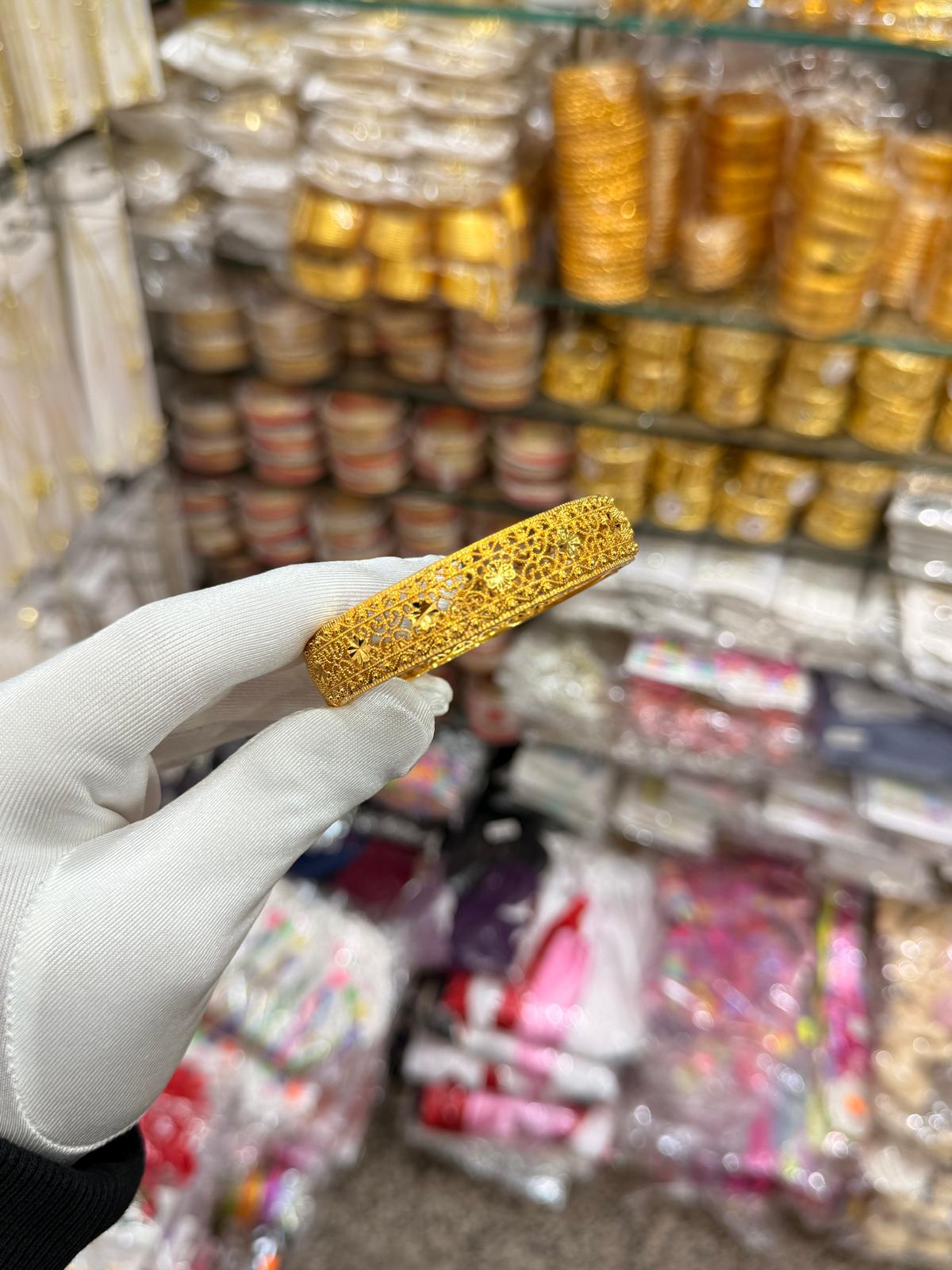 BGK 620 | 24K GOLD KAPLAMA KELEPÇE