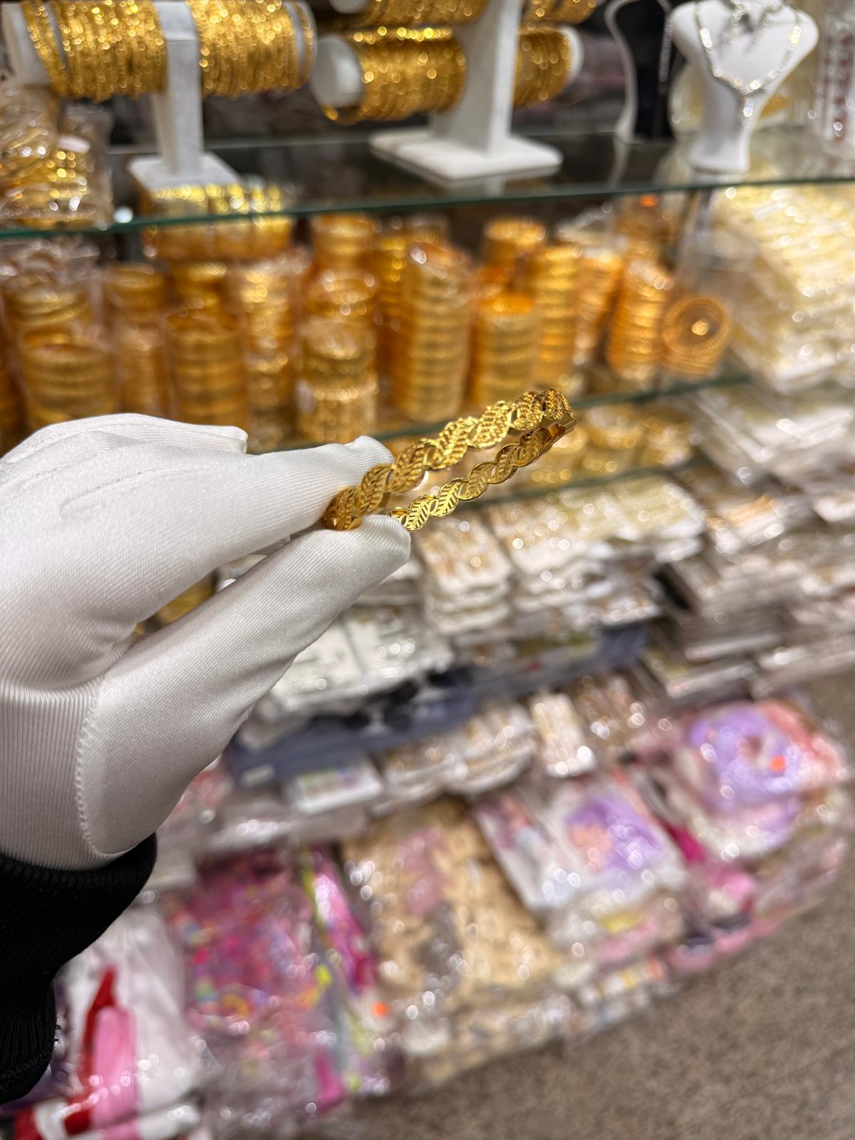 BGK 660 | 24K GOLD KAPLAMA KELEPÇE